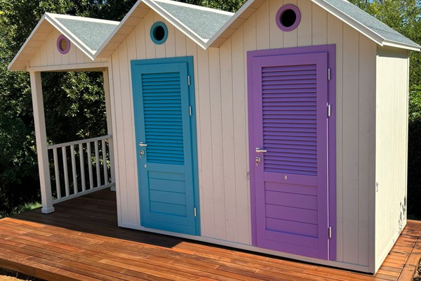 vendita cabine mare strutture in legno camping reception box bungalow