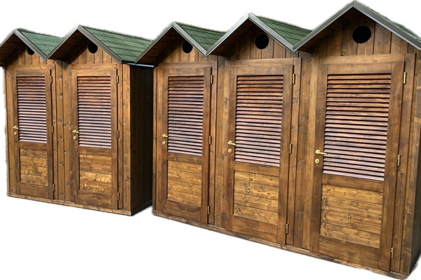 vendita cabine mare strutture in legno camping reception box bungalow