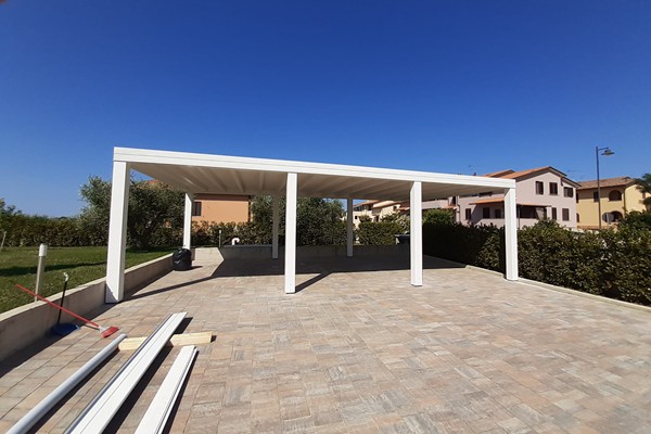 vendita e montaggio pergolati di legno-strutture da giardino