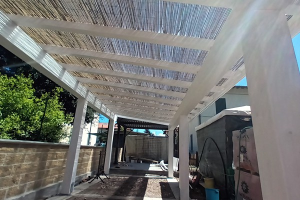 vendita e montaggio pergolati di legno-strutture da giardino