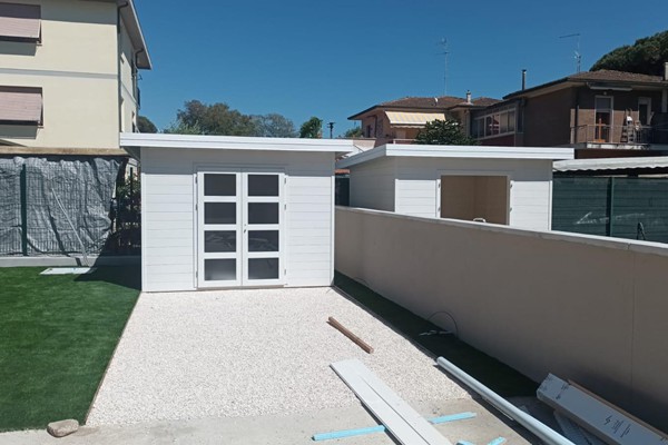 vendita montaggio casette da giardino personalizzate su progetto