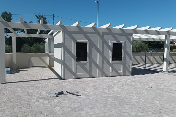 vendita carport installazione carbox in legno copertura posti auto esterno