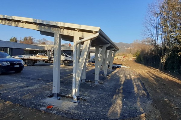 vendita carport installazione carbox in legno copertura posti auto esterno