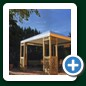 Vendita gazebo e patio in legno per arredare il giardino a Pisa Livorno Lucca ...
