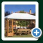 Vendita gazebo e patio in legno per arredare il giardino a Pisa Livorno Lucca ...