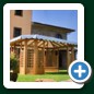 Vendita gazebo e patio in legno per arredare il giardino a Pisa Livorno Lucca ...