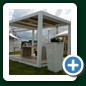 Vendita gazebo e patio in legno per arredare il giardino a Pisa Livorno Lucca ...