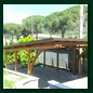 Vendita car-box in legno carport copertura auto ombreggiante a Pisa Lucca Livorno ...